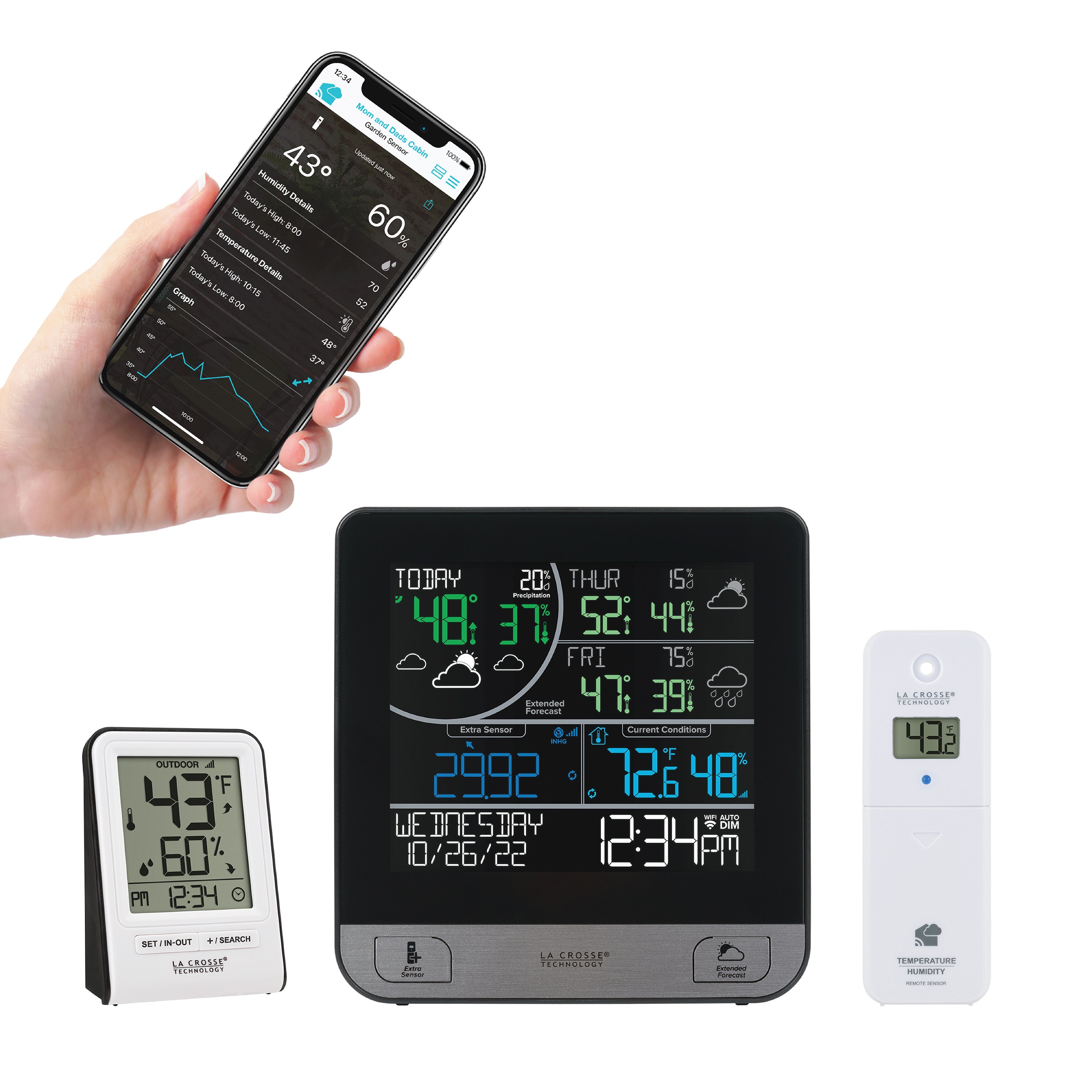 Best Buy: La Crosse Technology Wireless Temperature Sensor with