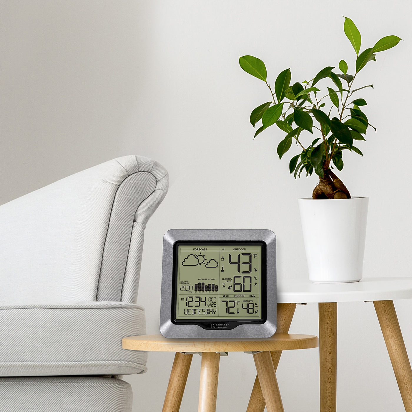 308-1417V3 Weather Station with Forecast and Atomic Time