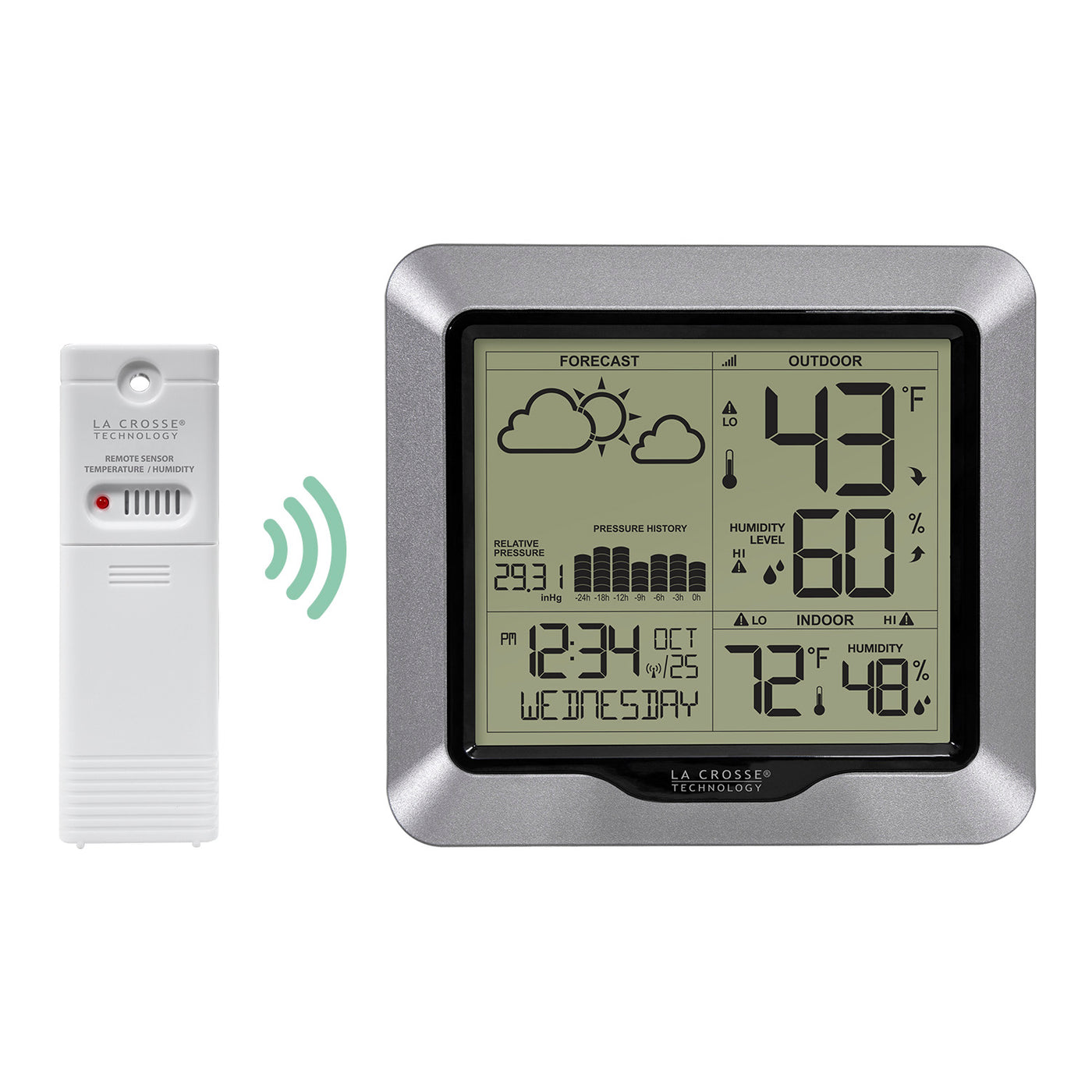 308-1417V3 Weather Station with Forecast and Atomic Time