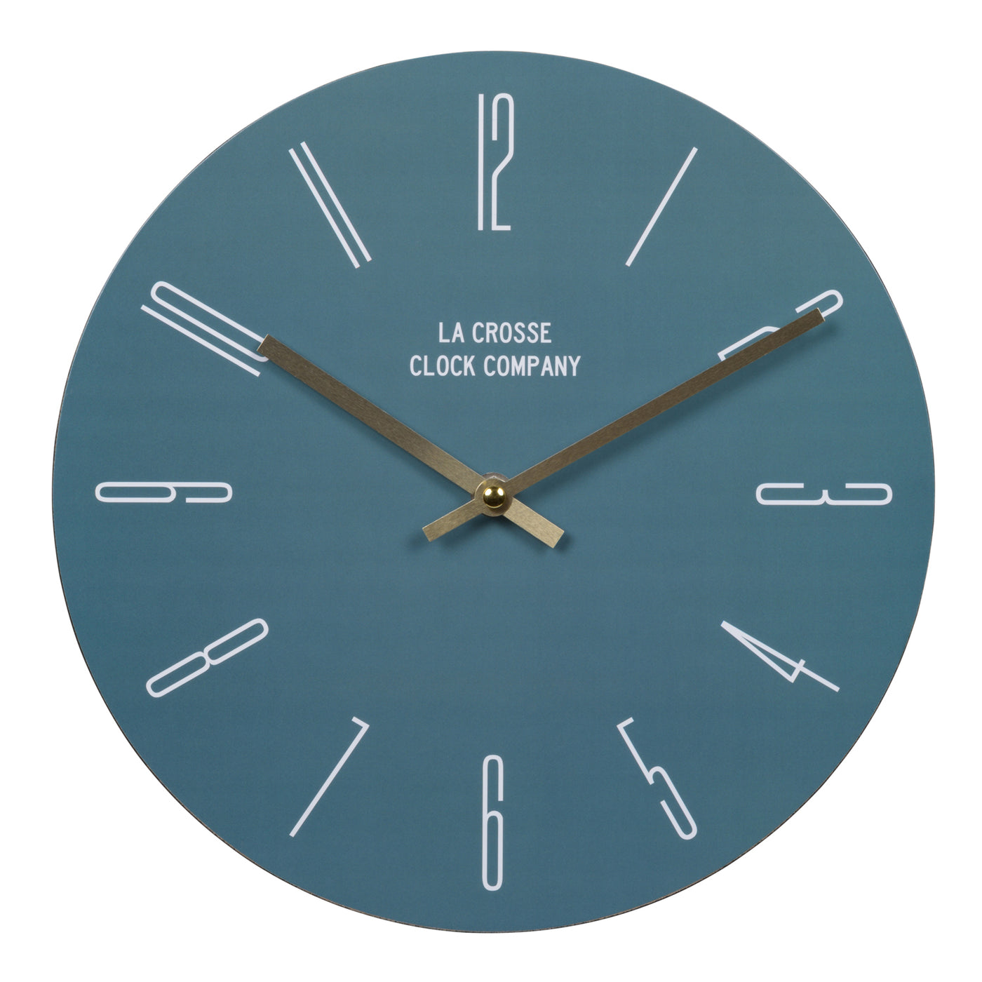 404-3828B Teal Wall Clock