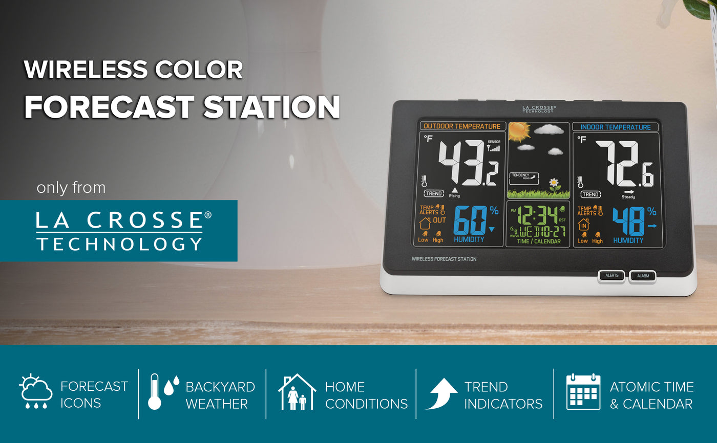 S81120V2 Wireless Combo Weather Station – La Crosse Technology