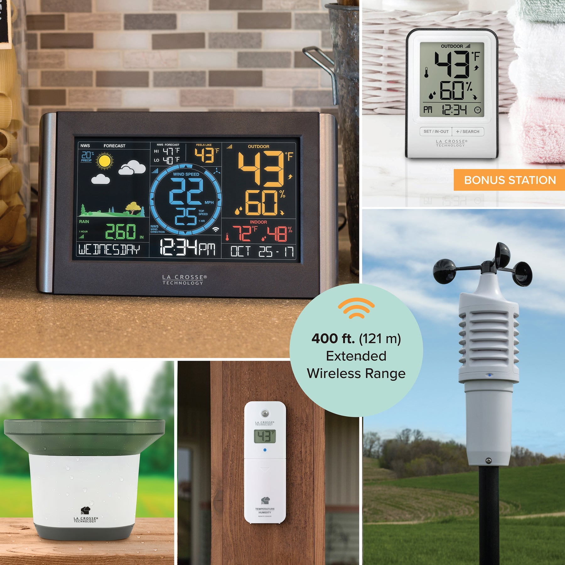 Wholesale Indoor Weather Station - Buy Wholesale Home Accessories