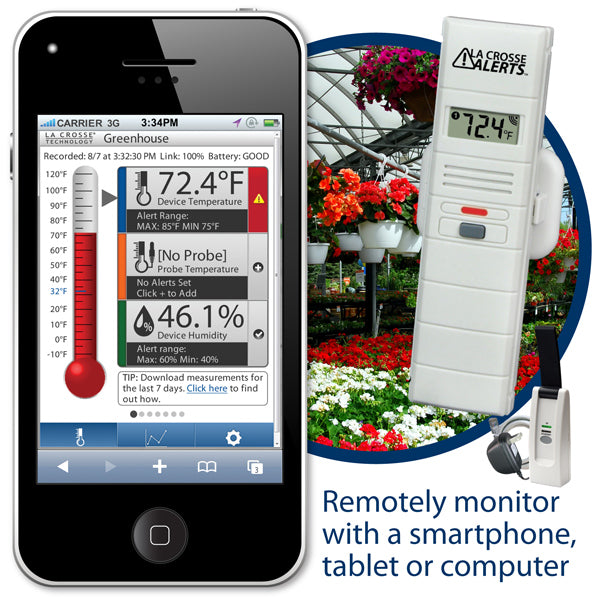 Wireless Monitor Humidity and Temperature System