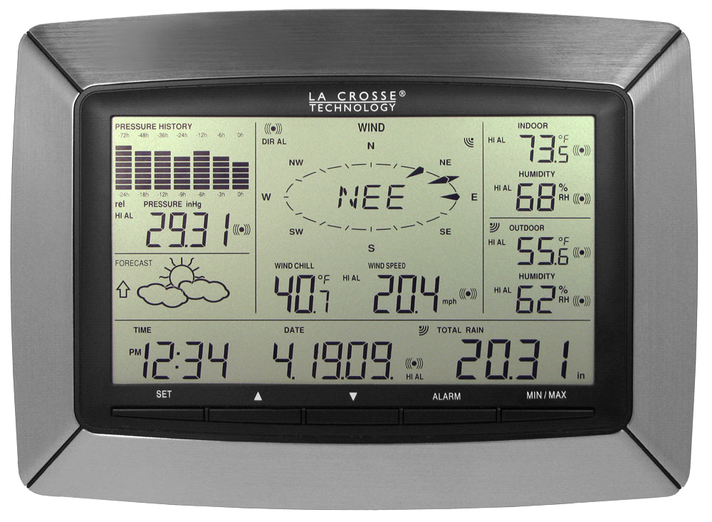 The Weather Channel® Wireless Weather Station With Sensor by La Crosse  Technology®