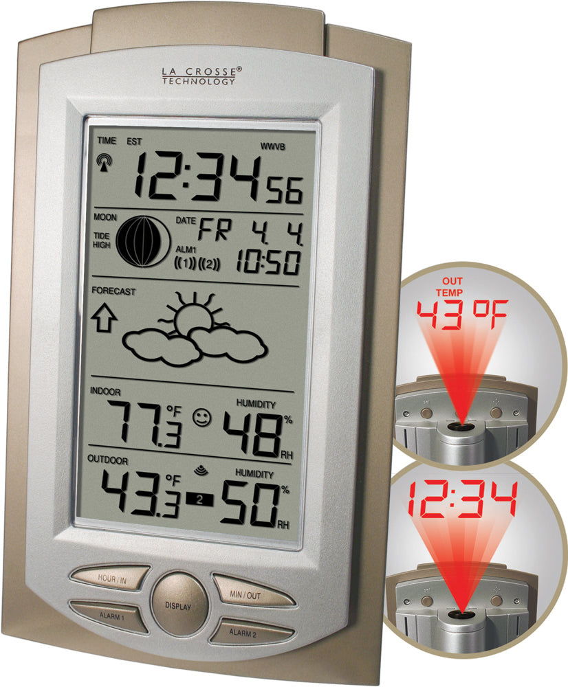 The Weather Channel® Wireless Thermometer With Sensor by La Crosse  Technology®
